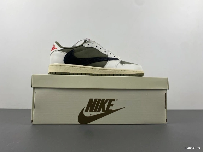 Cheap MAX DM7866-200 X JORDAN 1 OLIVE LOW TRAVIS AIR OG SCOTT MEDIUM 0719
